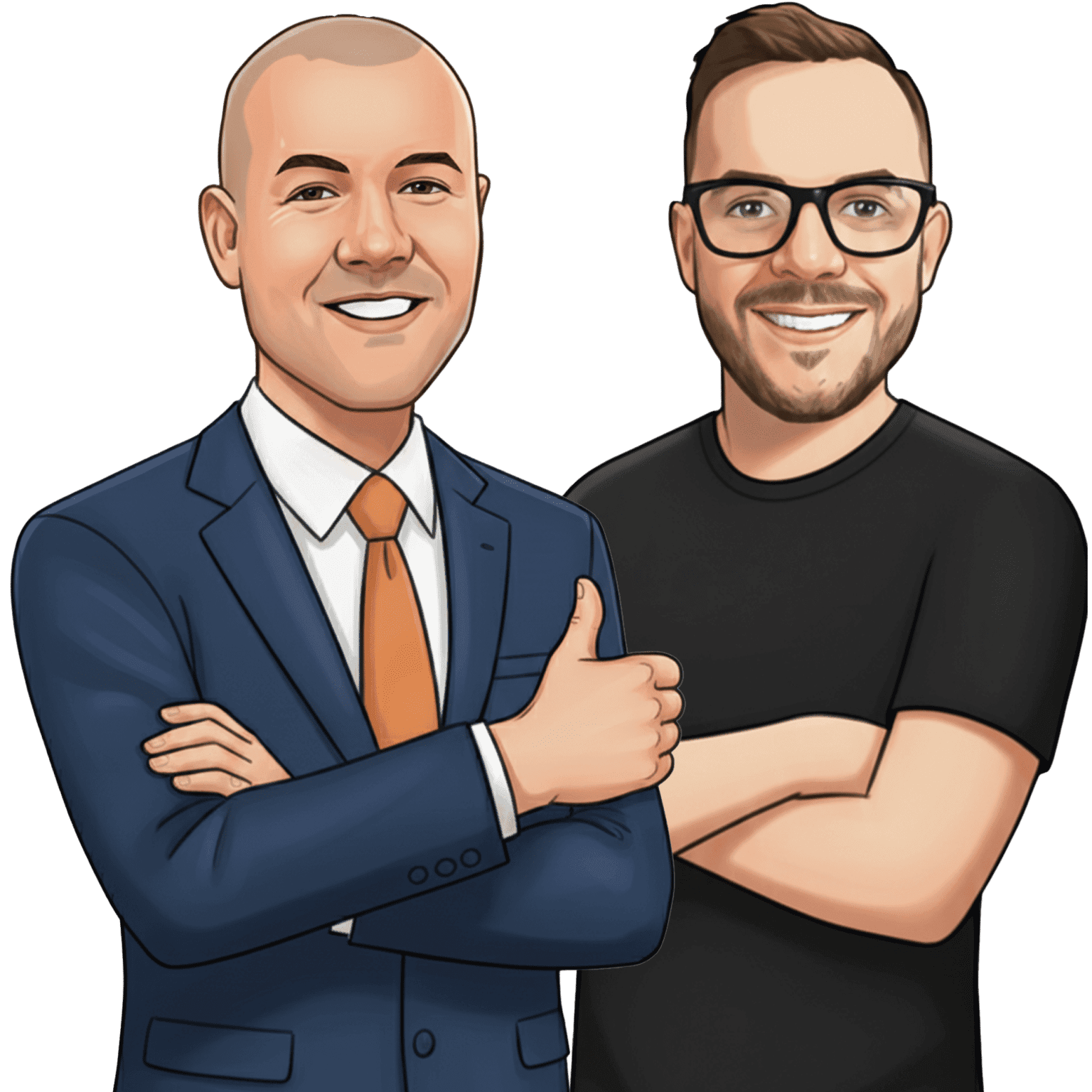 Nick Thompson and Dan Dirksen, founders of Digital Domination Marketing